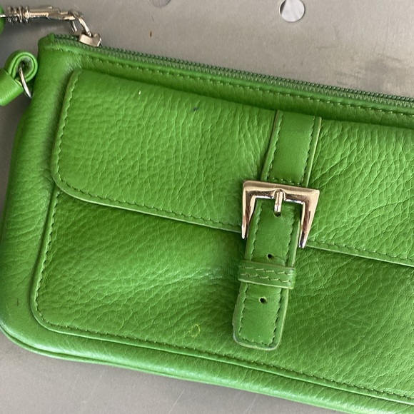 Talbots leather wristlet. - Picture 3 of 4